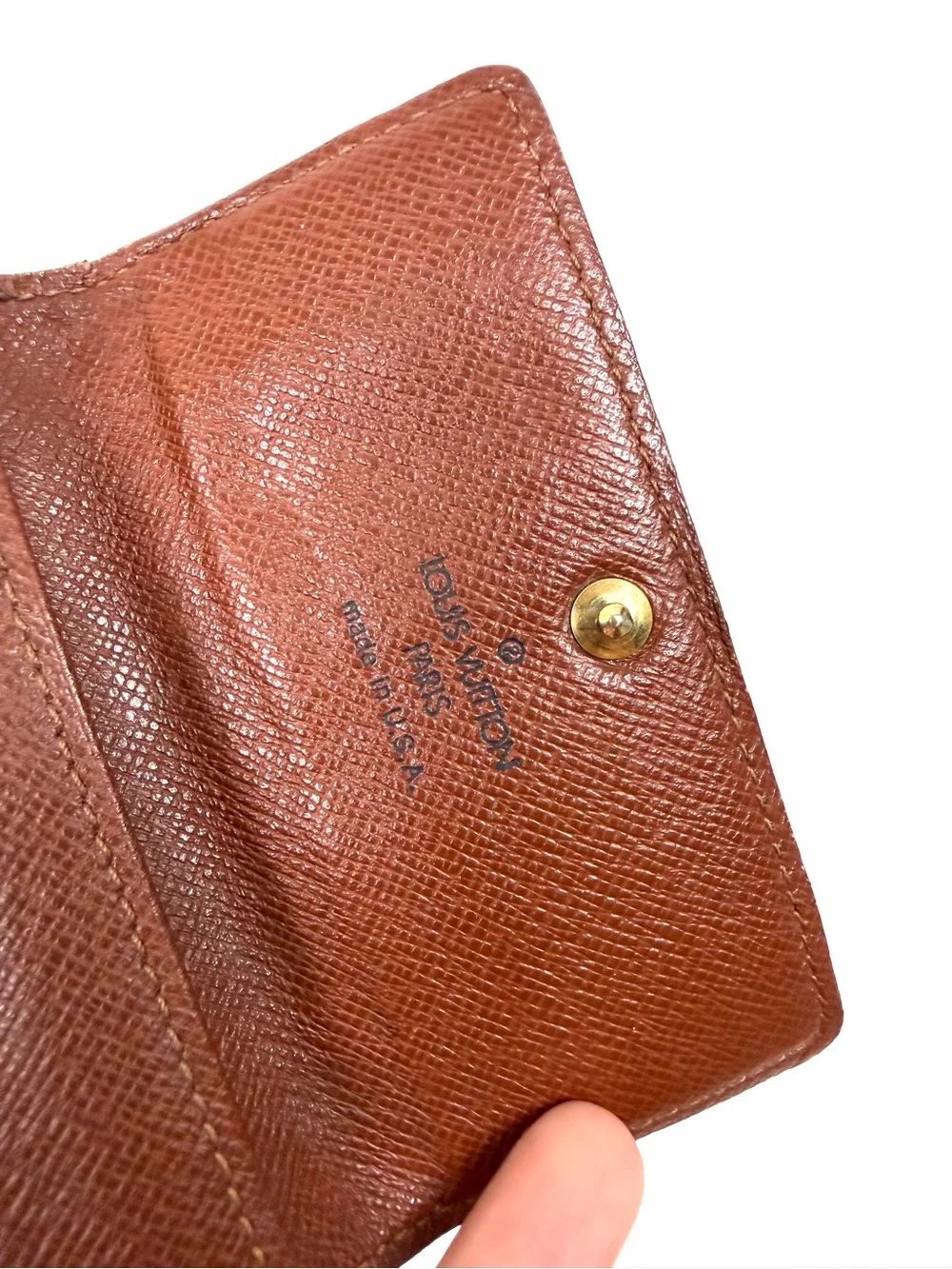 Authentic Louis Vuitton Monogram 6 Key Holder Case